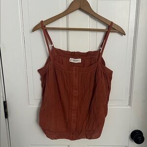 Lucky Brand Rust Camisole Top